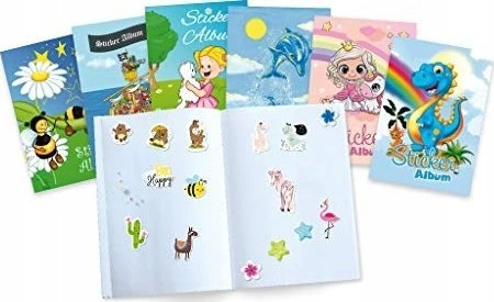 Herma lipdukų albumas vaikams Princesė Sweetie A5