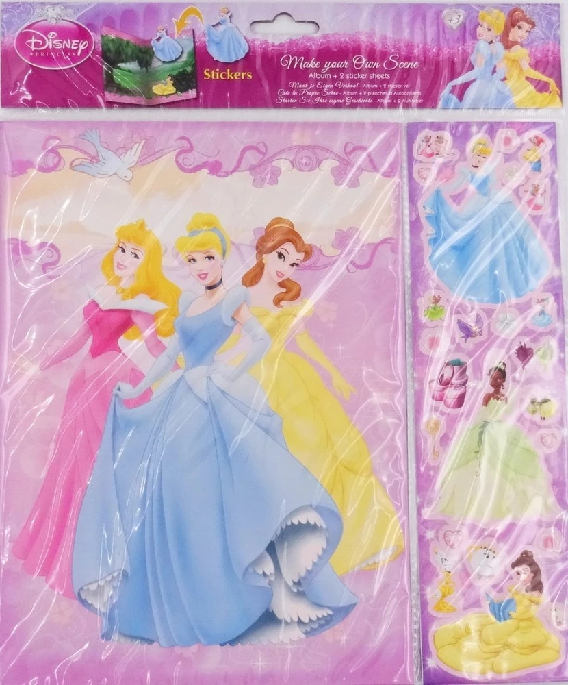Herma lipdukų albumas vaikams Princesė Sweetie A5