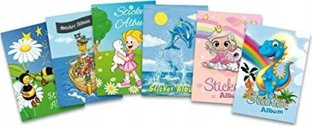 Herma lipdukų albumas vaikams Princesė Sweetie A5
