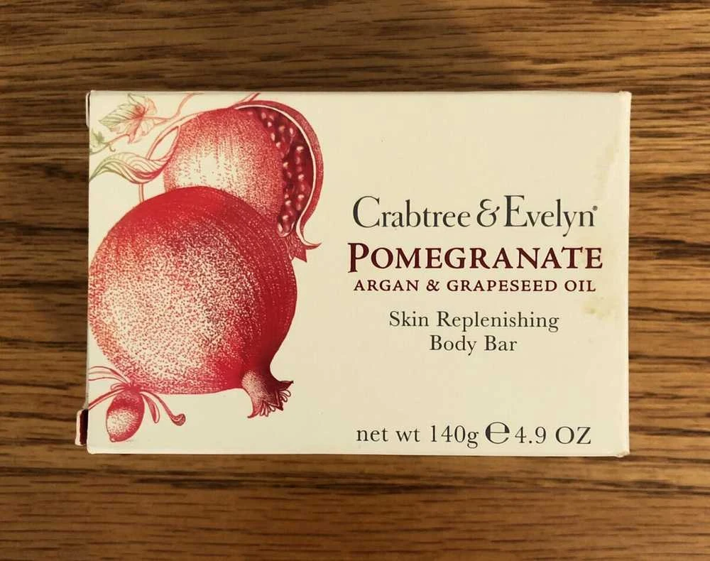 Crabtree & Evelyn granatų muilo plytelė, 140 g