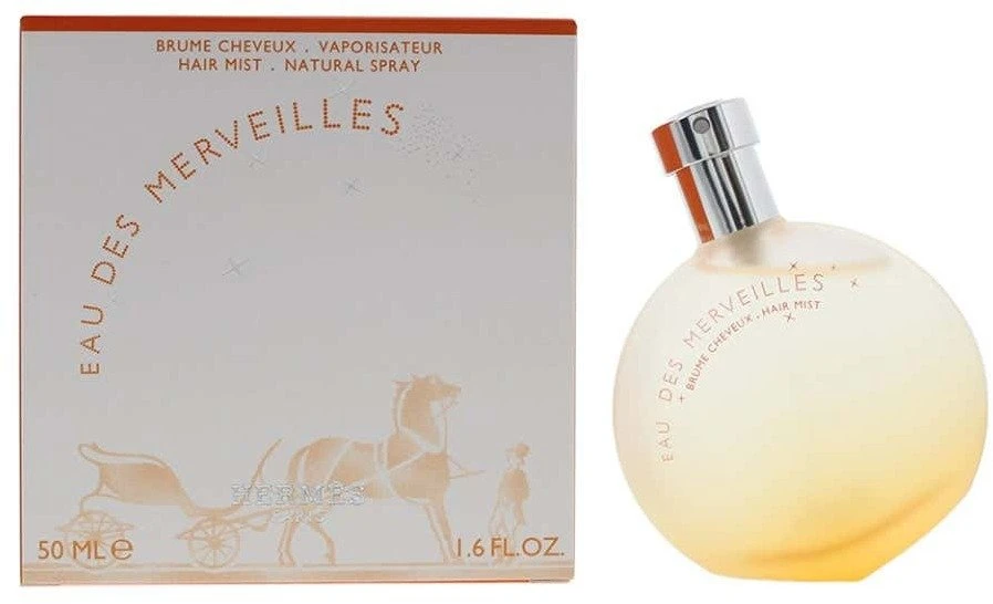 Hermès Eau des Merveilles Aromatic Hair Mist, Moterims, 50 ml