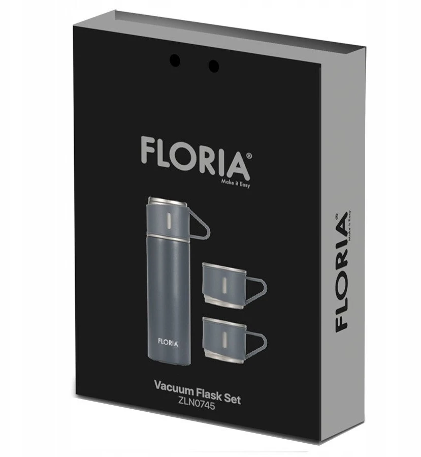 Hermès Floria ZLN0745 termosas su 2 puodeliais, 500 ml