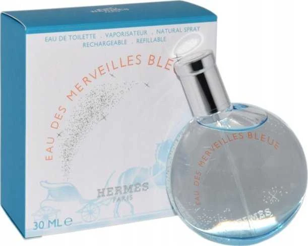 Hermes Eau Des Merveilles Bleue EDT tualetinis vanduo, 30 ml