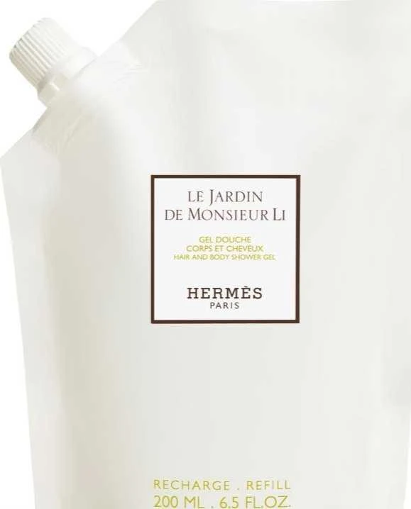 Hermès Le Jardin de Monsieur Li dušo želė plaukams ir kūnui, skirta visiems odos tipams, 200 ml