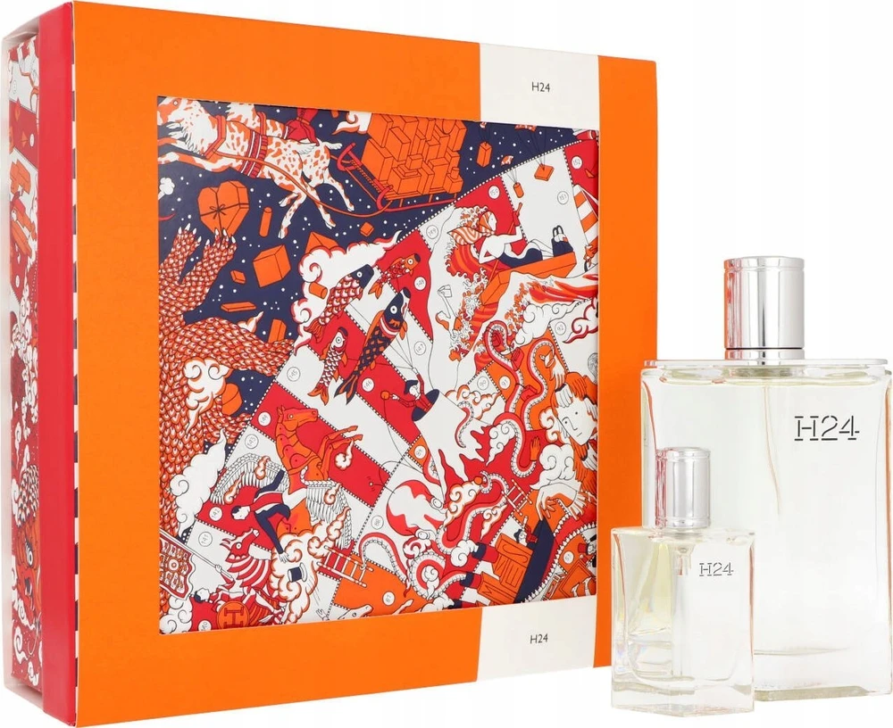 Set Hermes: H24 Eau De Toilette For Men, 100 ml + H24 Eau De Toilette For Men 12.5 ml