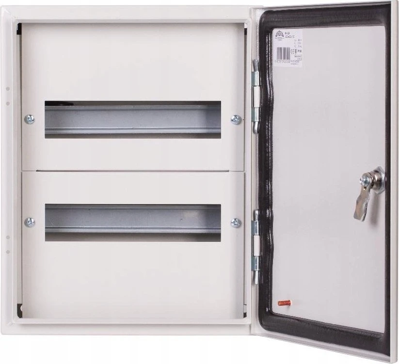 Sabaj System Hermetiškas modulinis skirstomasis skydas n/t IP65 RH 24 /2x12/ RAL 7035 kietos durys RH 24 DP 6-743-DP