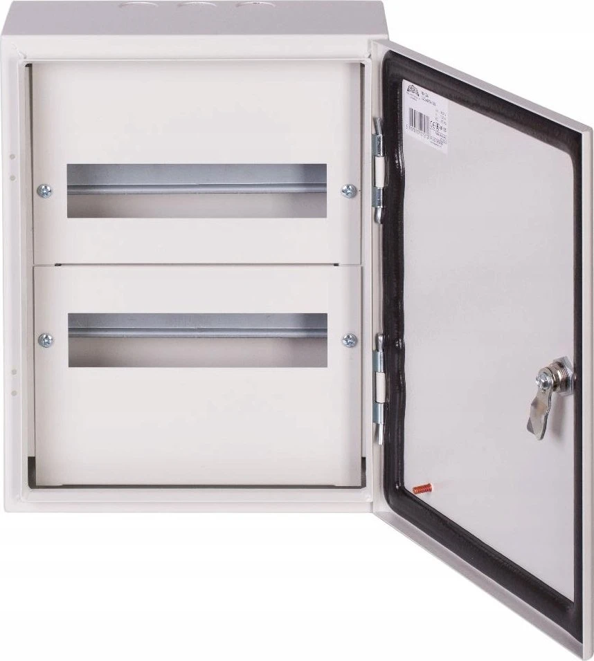 Sabaj System Hermetiškas modulinis skirstomasis skydas n/t IP65 RH 24 /2x12/ RAL 7035 kietos durys RH 24 DP 6-743-DP