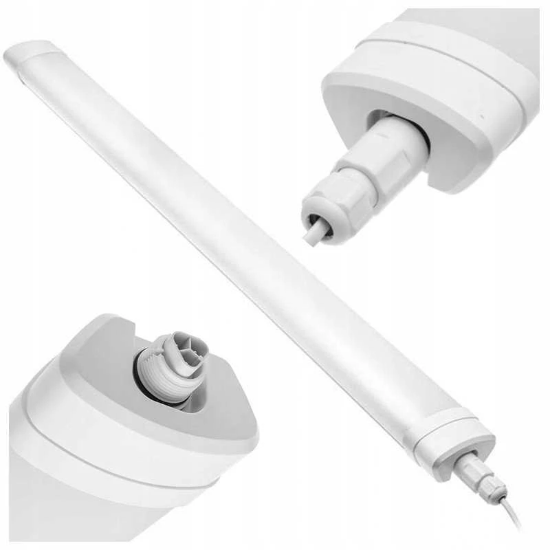 Lubinis šviestuvas 90W LED linijinis šviestuvas GTV OMNIA MAX BIS, baltas, 4000K, 150cm, IP65