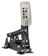 „Heusinkveld“ droselio priedas, skirtas „Simucube ActivePedal“ – sidabrinis