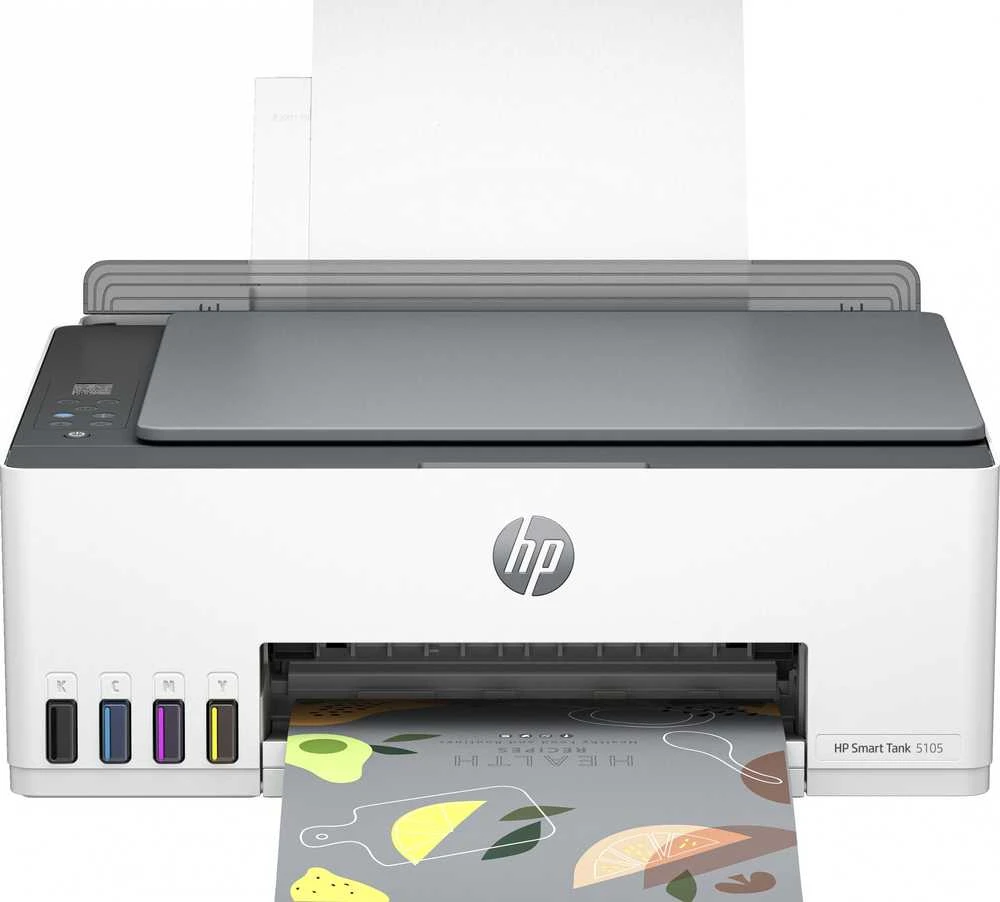 Hewlett Packard (HP) Daugiakampis spausdintuvas - HP Smart Tank 5105 Visapusiškas rašalinis spausdintuvas, mobilus spausdinimas