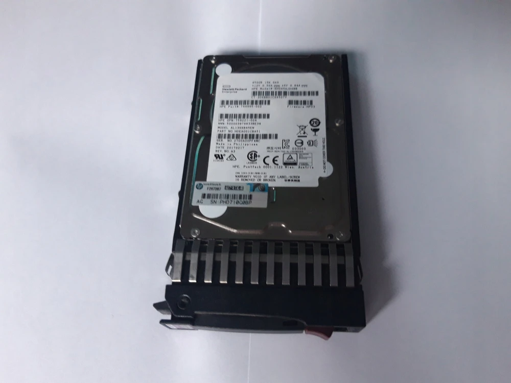 Hewlett Packard (HP) Dysk serwerowy HPE 450GB 12G SAS 15K (EH0450JDXBB)