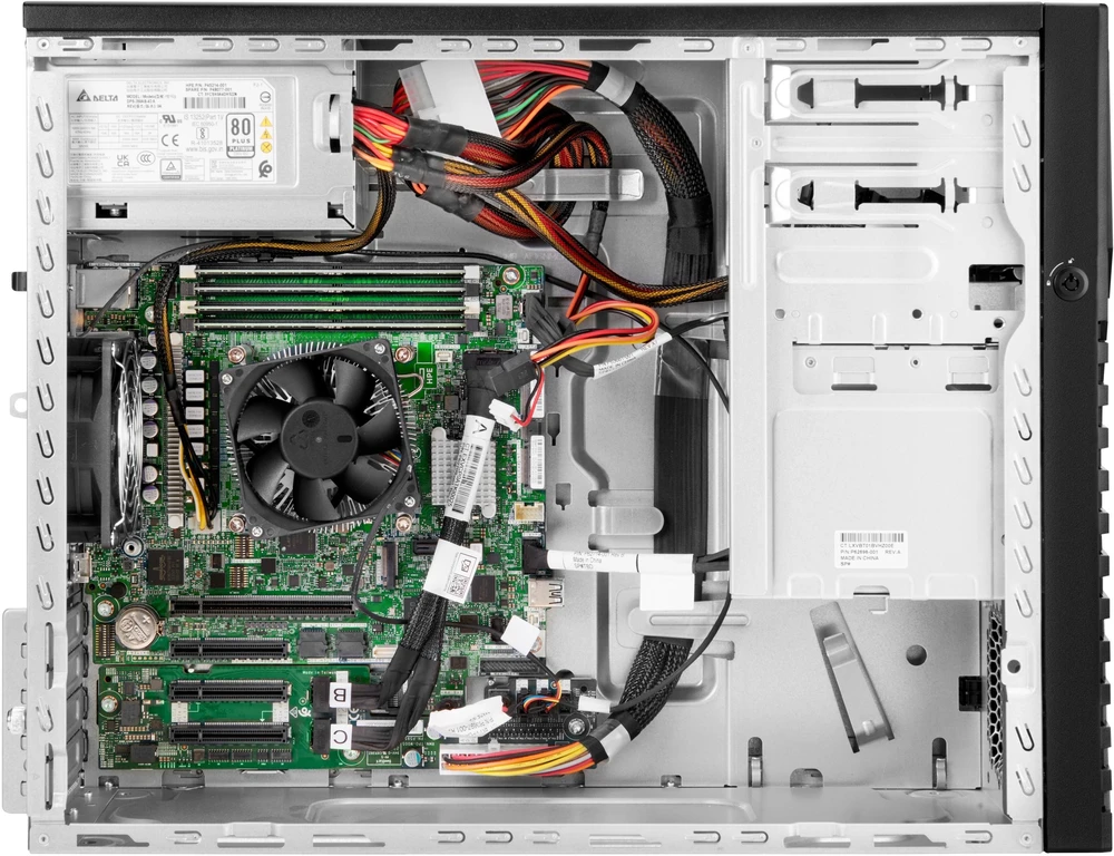 Hewlett Packard (HP) Serveris HPE HPE PL ML30g11 6325P (3.5G/4C8T) 1x32G 8SFF NS204i-u(2x480g) MR408i-p/4G 2x800W 3/1/1 Išmanus pasirinkimas