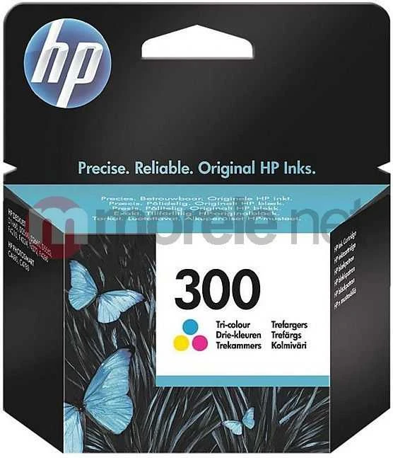 Hewlett Packard (HP) Ink HP ink CC643EE 300 (žalsvai mėlyna, rausva, geltona)