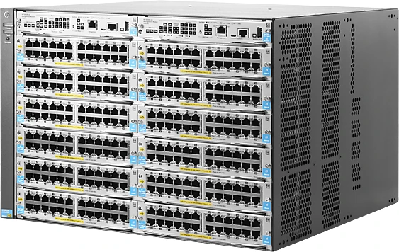 Šakotuvas „Hewlett Packard“ (HP) ARUBA 5412R zl2 komutatorius J9822A – ribota viso naudojimo laiko garantija