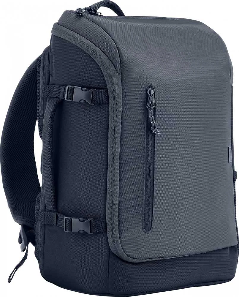 Hewlett Packard (HP) HP Travel 15.6 kuprinė, 25 litrų talpa, RFID ir Bluetooth sekimo kišenė - Pilkas