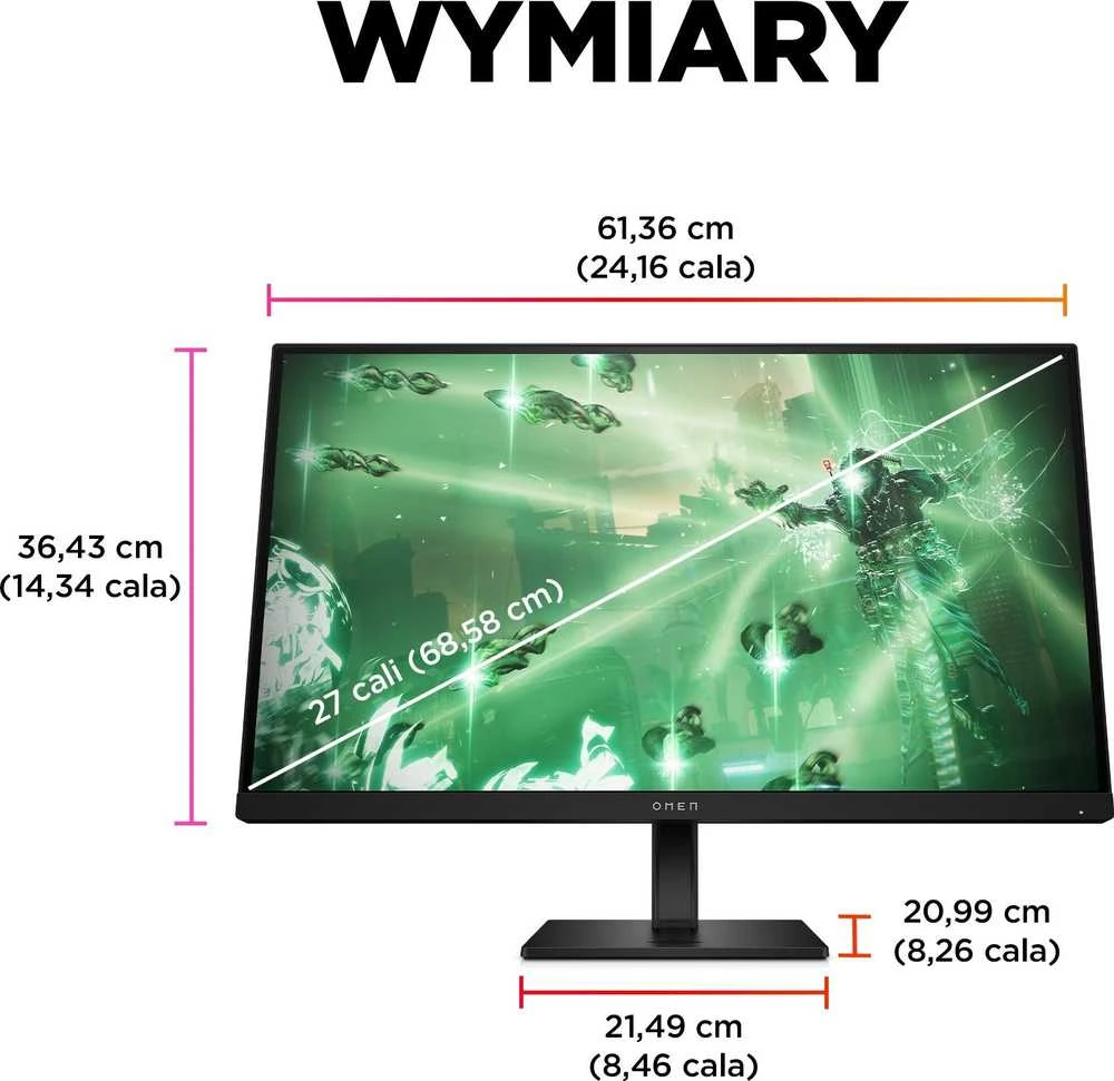 Hewlett Packard (HP) Monitorius HP Omen 27q (780H4E9)