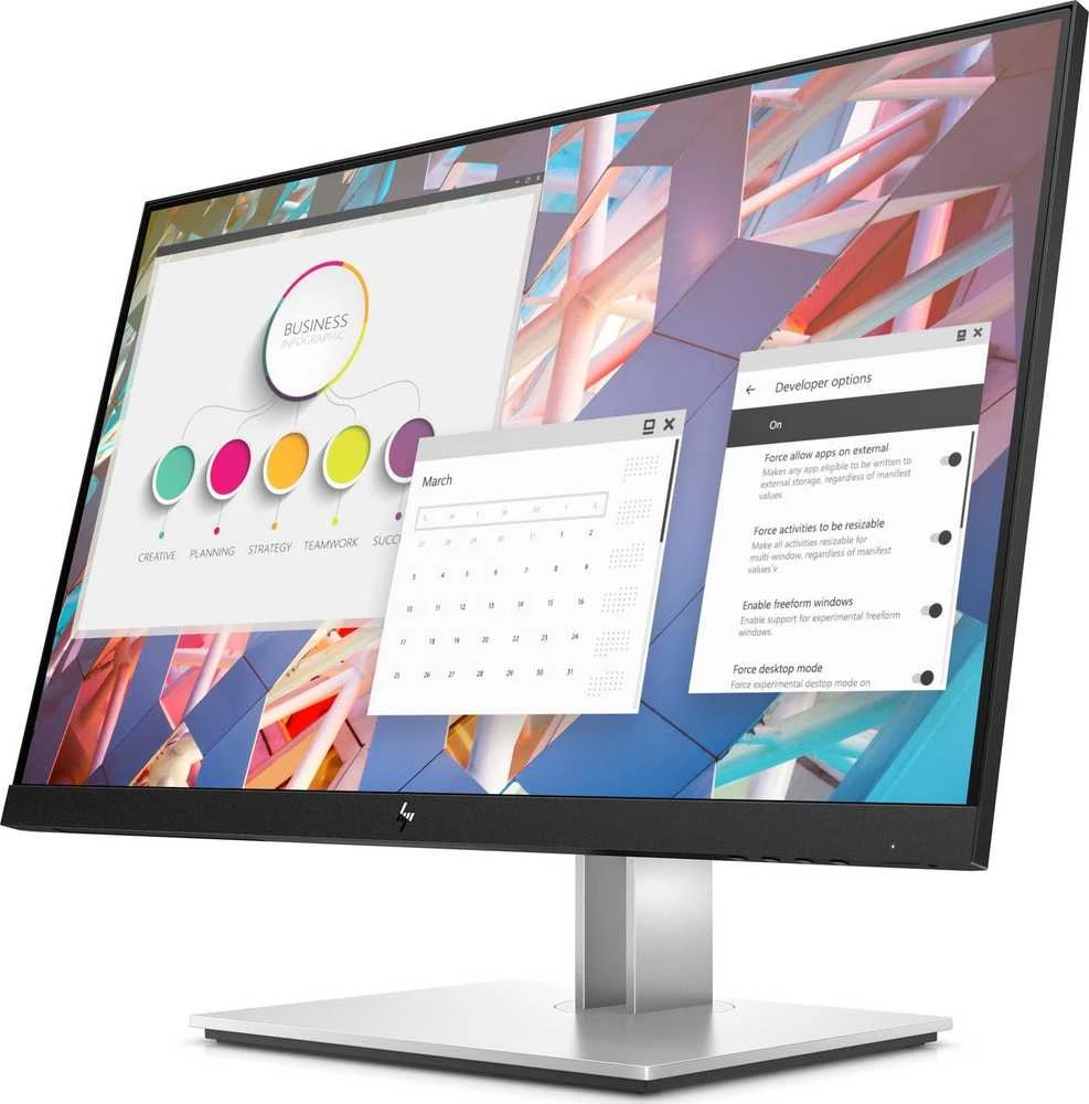 Monitorius HP E24 G4 (9VF99AT), 23.8"