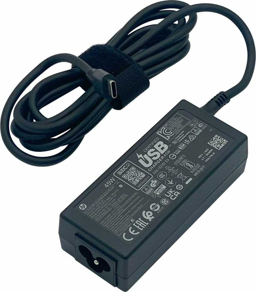 Hewlett Packard (HP) Nešiojamojo kompiuterio maitinimo adapteris HP 45 W, (L43407-001)