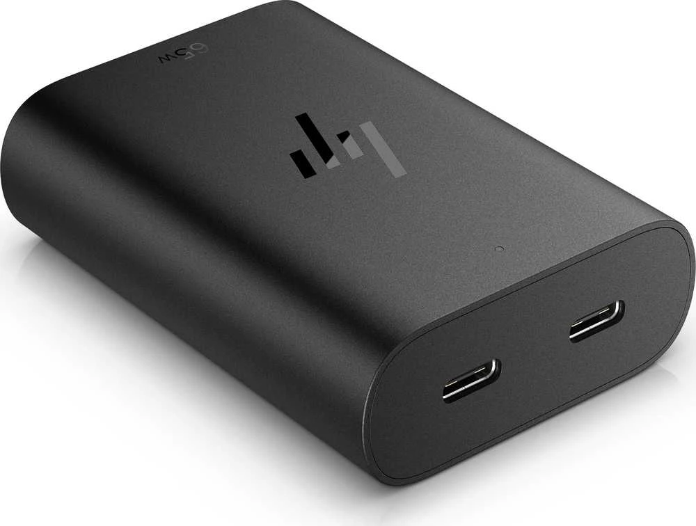 Hewlett Packard (HP) Nešiojamojo kompiuterio maitinimo adapteris HP Įkroviklis do laptopa USB-C 65W GaN 600Q8AA