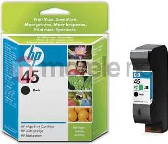 Hewlett Packard (HP) Rašalas HP rašalas 51645AE Nr. 45 (juodas)