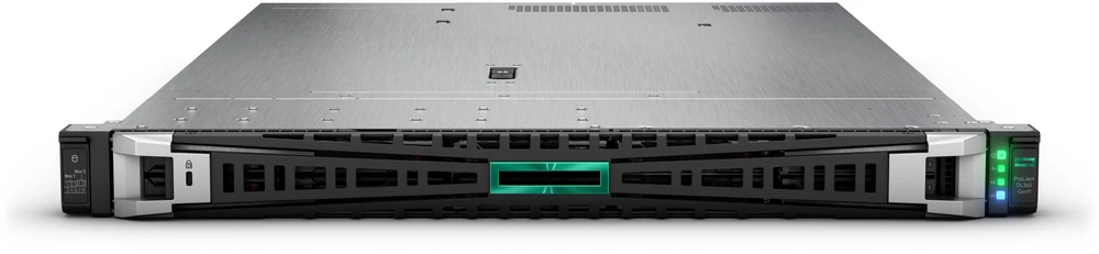 Hewlett Packard (HP) HPE ProLiant DL365 Gen11 9115 3.2GHz 16c 1P 2x32GB-R 8SFF MR408i-o 2x480GB SSD 2x1000W PS ES serveris