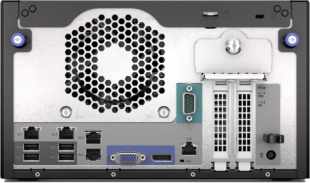 Serveris Hewlett Packard (HP) HPE PL MicroServer Gen11 6325P (3.5-5.2G/4C8T) 1x32G 2x4TB SATA 4LFF/SFF-NHP 4p1G iLoPort (P65741) NBD111 Išmanus pasirinkimas