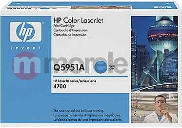 Hewlett Packard (HP) HP No.643A (Q5951A), žydra kasetė