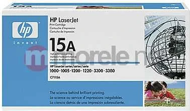 Hewlett Packard (HP) Dažomieji milteliai HP C7115A, JUODA