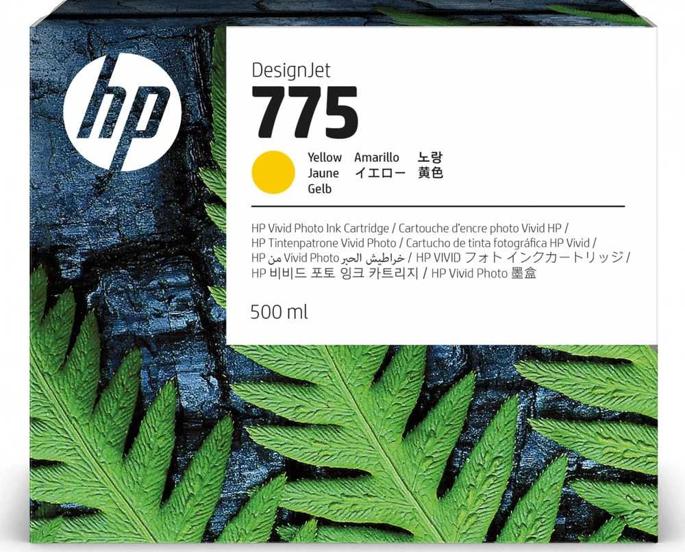 Hewlett Packard (HP) Tusz HP 775 500-ML Geltonas INK HP 775 500-ML Geltonas INK