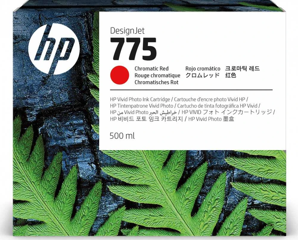 Hewlett Packard (HP) Tusz HP 775 500 ml chromatinis Raudonas rašalas HP 775 500 ml chromatinis Raudonas rašalas