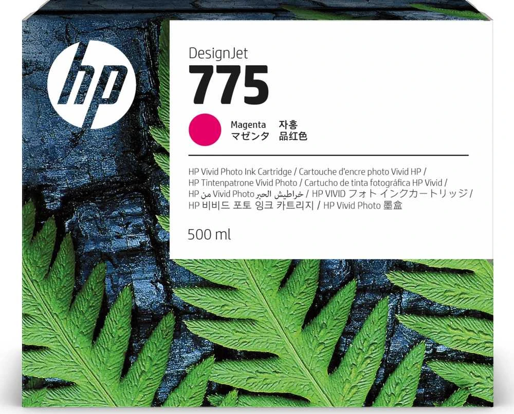 Hewlett Packard (HP) Tusz HP 775 500 ml purpurinio rašalo kasetė HP 775 500 ml purpurinio rašalo kasetė