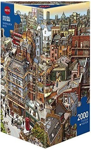 Heye Dėlionė 2000 vnt. - Sherlock & Co.