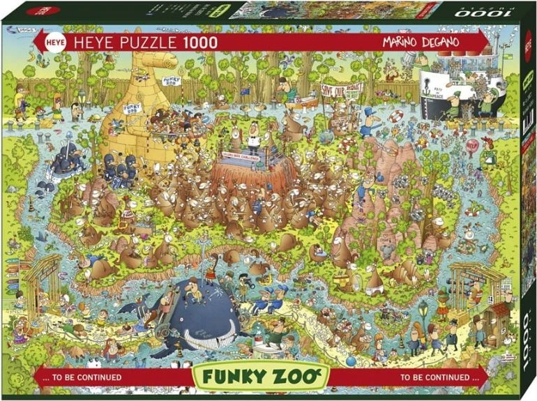 Heye Dėlionė 1000 dalių – Funky Zoo, Australija
