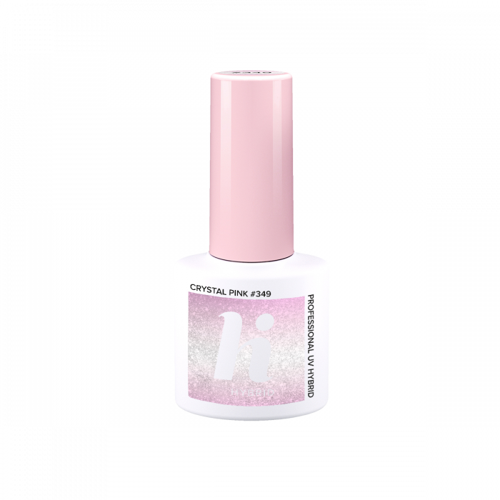 Hi Hybrid Lakier hybrydowy 349 Crystal Rožinė 5ml