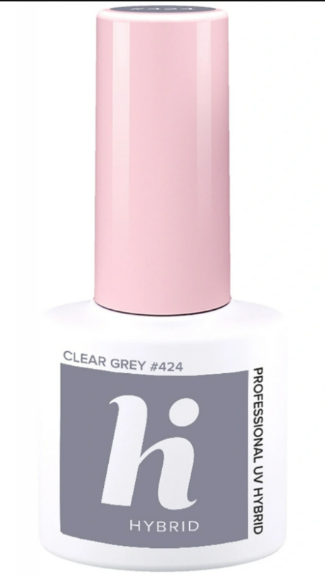 Hi Hybrid Lakier hybrydowy 424 Clear Pilkas 5ml