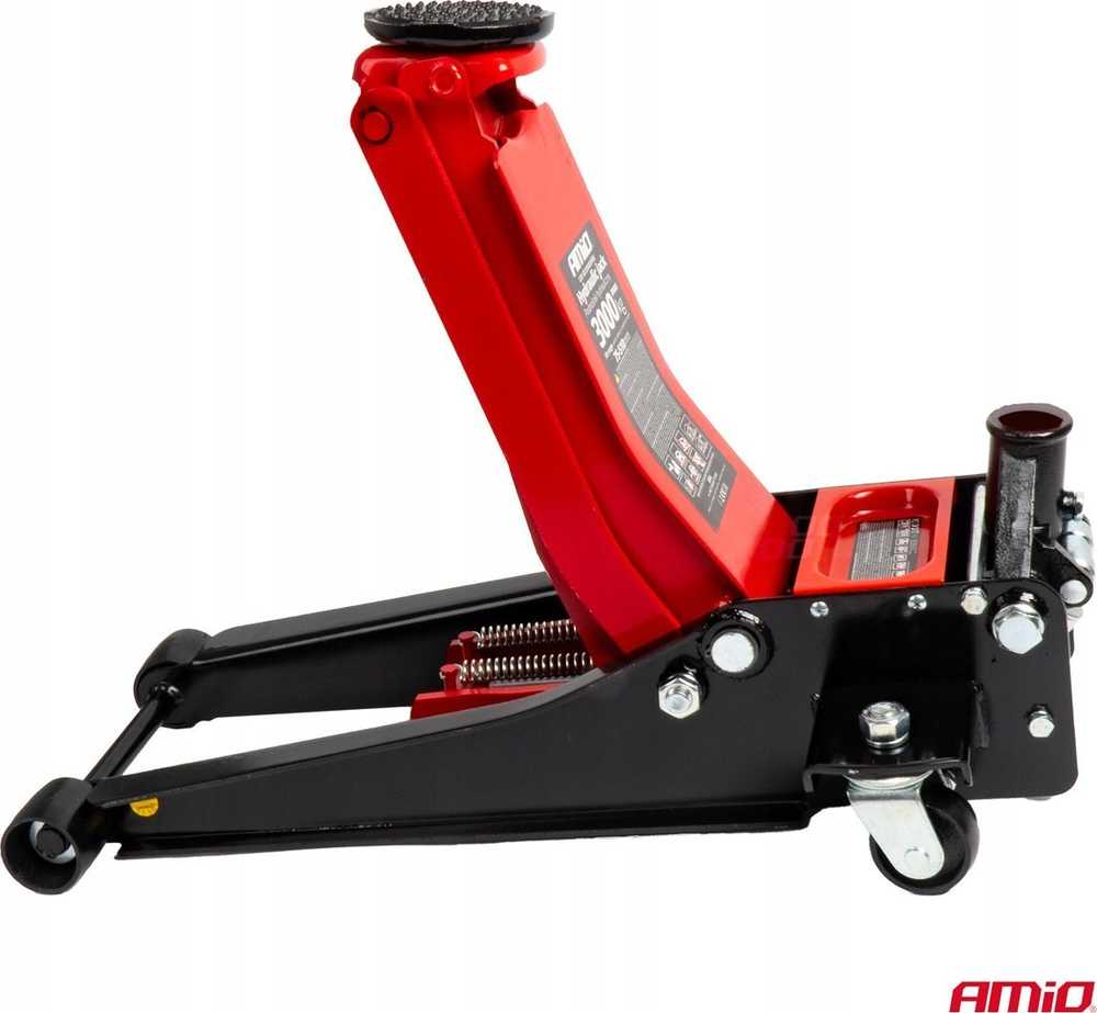 Žemo profilio hidraulinis keltuvas 3000 kg, 75–510 mm, CE, AMIO-04215