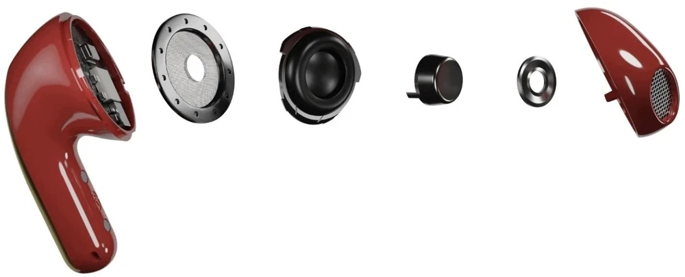 Ausinės HiFuture ChromeBuds raudonos