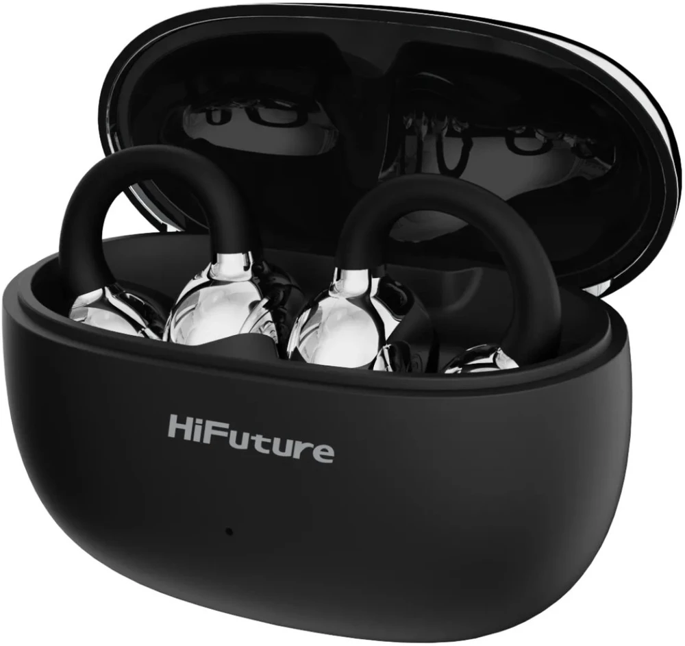 Ausinės HiFuture FlexClip juodos