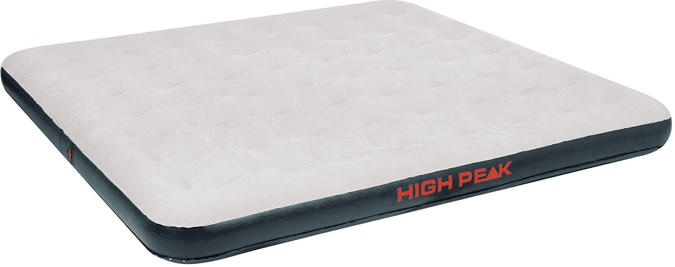 High Peak King Dvigubas Veliūrinis Čiužinys 200x185x20 cm Pilka 40036