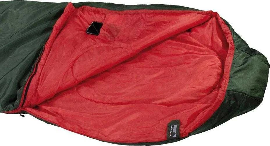 Hewlett Packard (HP) High Peak Lite Pak 1200 Mumijos formos miegmaišis Poliesteris Žalia, Raudona