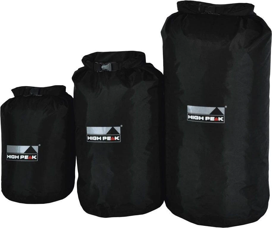 Maišelis żeglarski High Peak Drybag 1L XXS juoda 32057