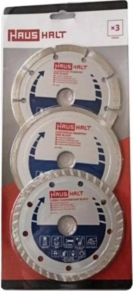 Haushalt Hikoki DIAMOND SAW BLADE SET 3PCS 125DWTB