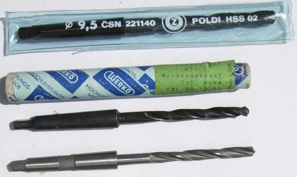 Wiertło Grąžtas 7.2 NWKc DIN 345 ​​​​RN cilindras 150-69 HSS MK1 kotas