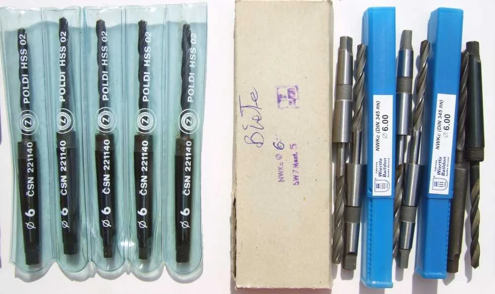 Wiertło Grąžtas 7.2 NWKc DIN 345 ​​​​RN cilindras 150-69 HSS MK1 kotas