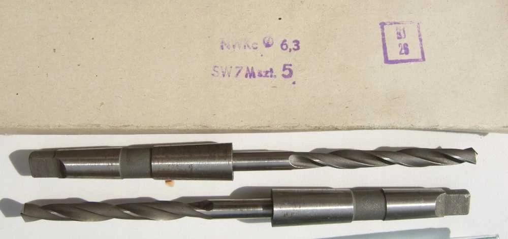 Wiertło Grąžtas 7.2 NWKc DIN 345 ​​​​RN cilindras 150-69 HSS MK1 kotas
