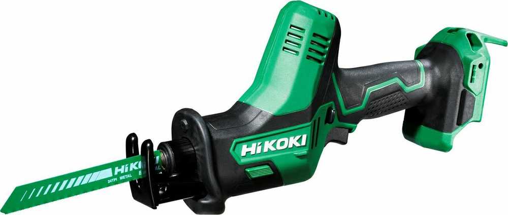 Akumuliatorinis tiesinis pjūklas Hikoki CR18DAW4Z; 18 V (be akumuliatoriaus ir pakrovėjo)