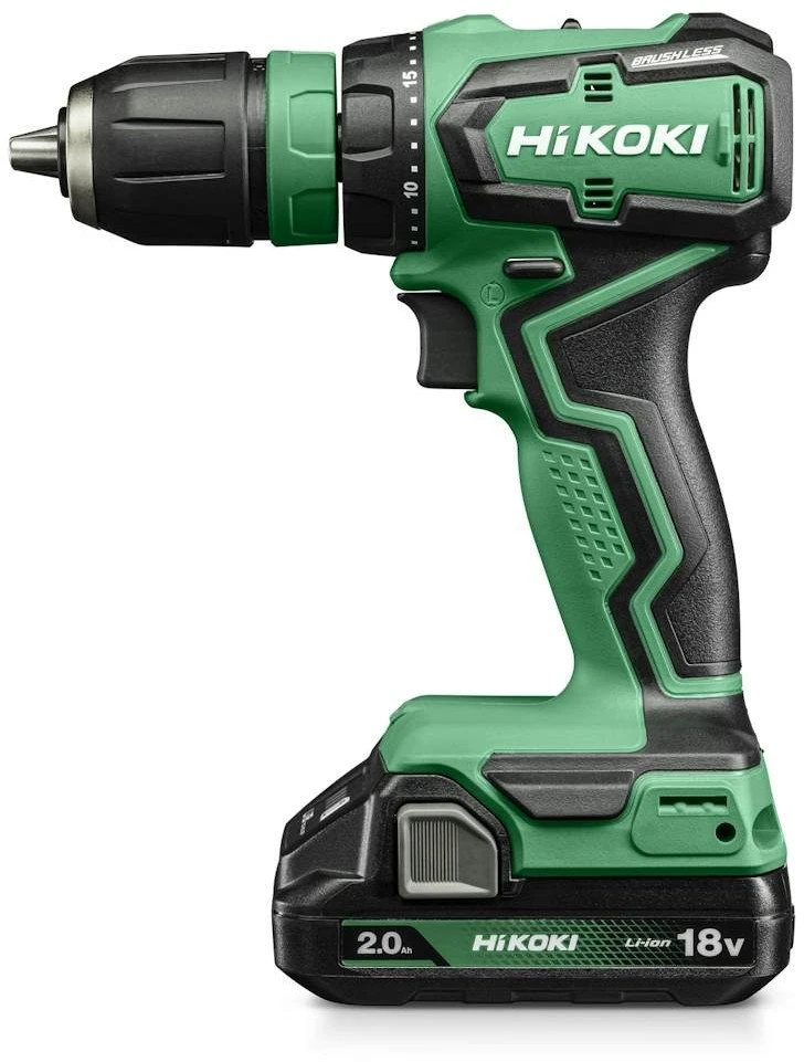 Hikoki HIKOKI.SCREWDRIVER 18V DS18DDQ WQZ 55Nm 2x2.0Ah BL INTERCHANGEABLE HEADS HSC