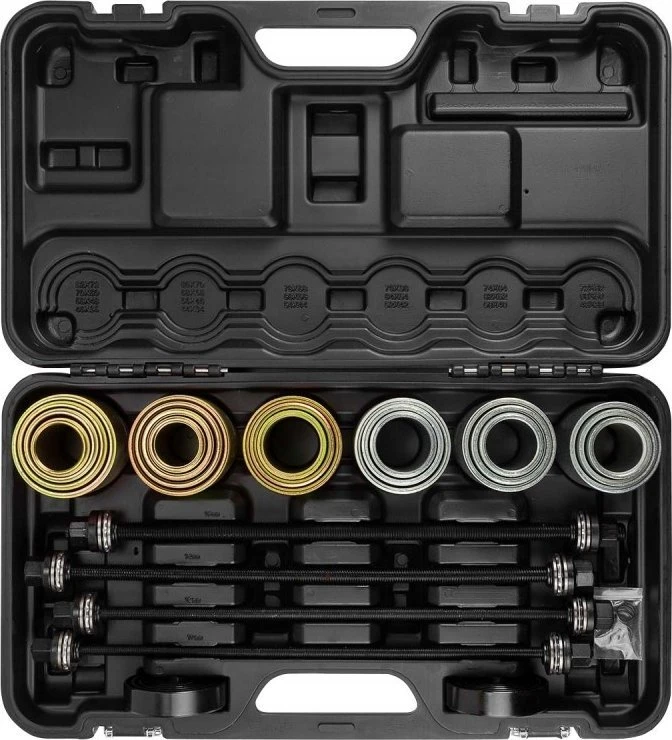 Hikoki JCB SET OF PULLERS FOR SOCKET ARM BUSHINGS, BEARINGS 26 pcs.