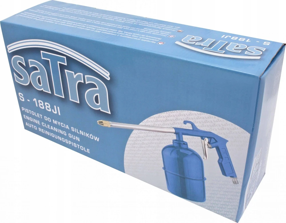 Satra Pneumatinis plovimo pistoletas su bakeliu 1000ml