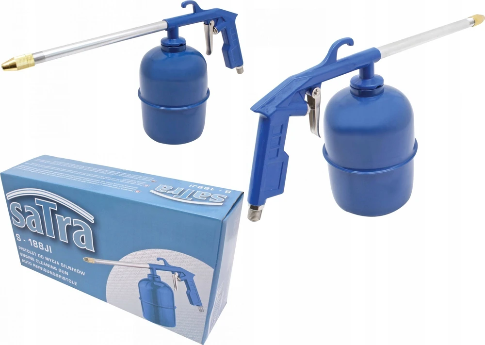 Satra Pneumatinis plovimo pistoletas su bakeliu 1000ml